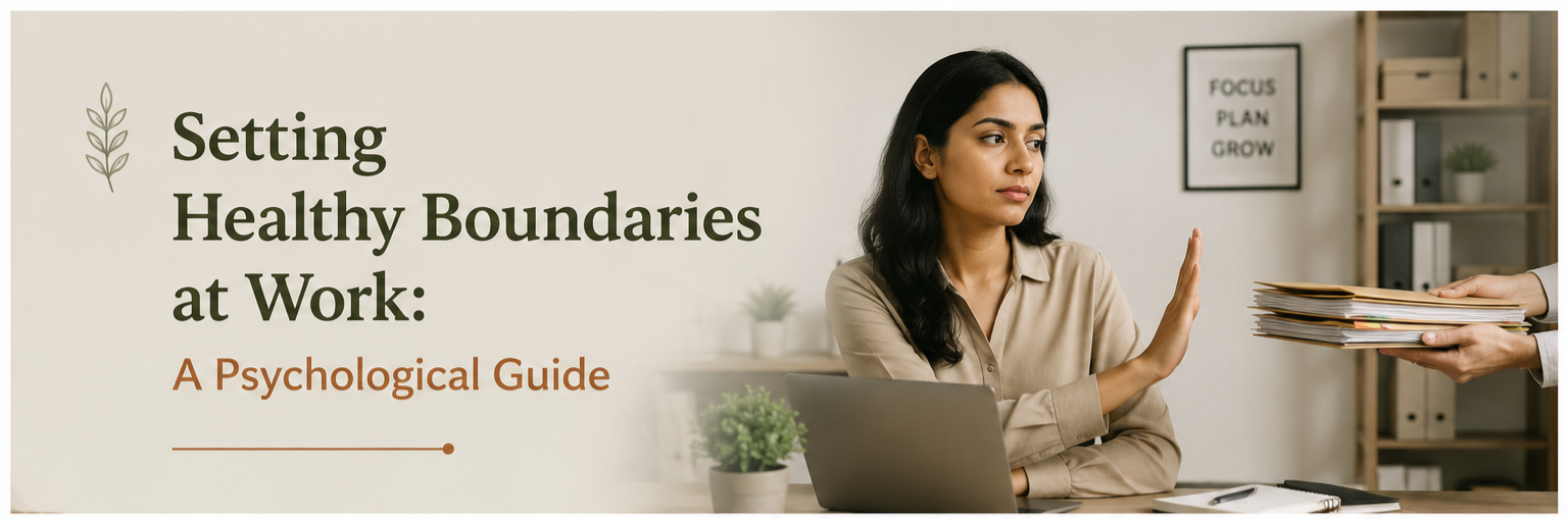 Setting Healthy Boundaries at Work: Tips for Work-Life Balance and Mental Wellbeing